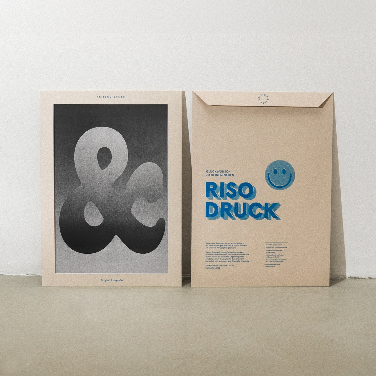 Edition SCHEE Ampersand (DIN A3) | Edition SCHEE | Risographie