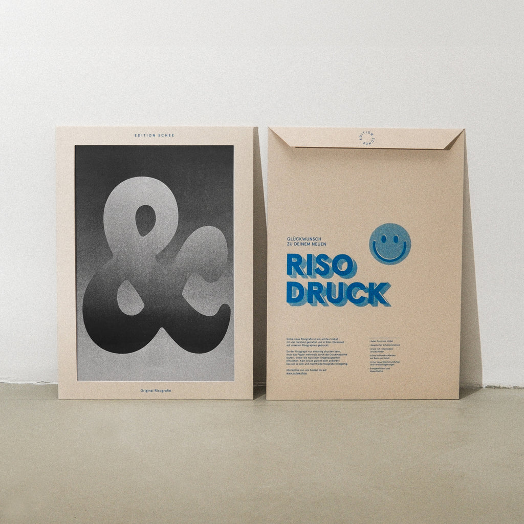 Edition SCHEE Ampersand (DIN A3) | Edition SCHEE | Risographie