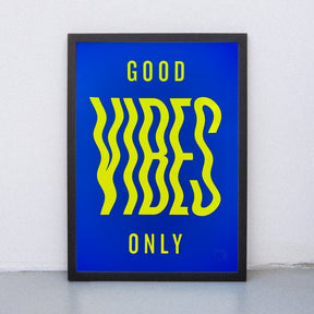Edition SCHEE Good vibes (DIN A3) | Edition SCHEE | Siebdruck