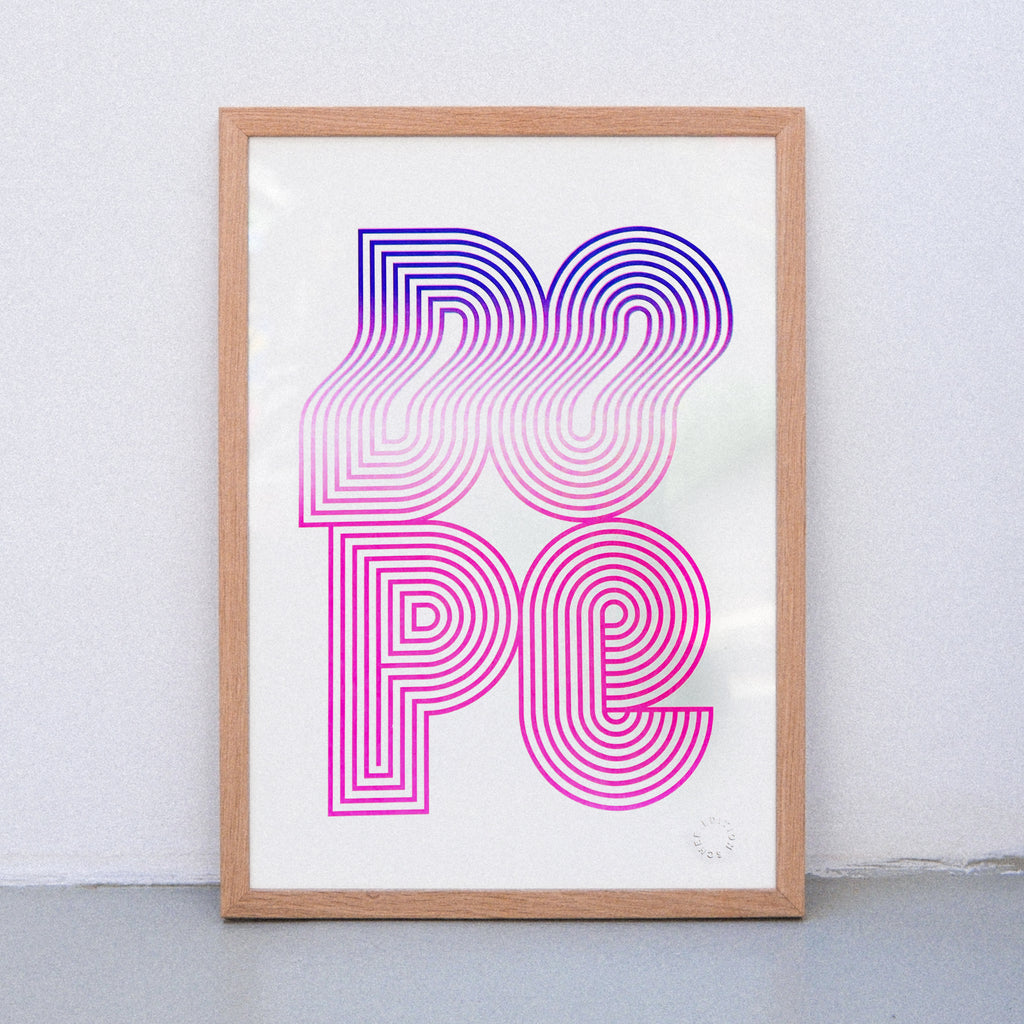 Edition SCHEE Dope (DIN A3) | Edition SCHEE | Risographie