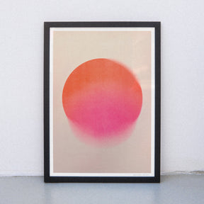 Edition SCHEE Melting Sun (DIN A3) | Edition SCHEE | Risographie