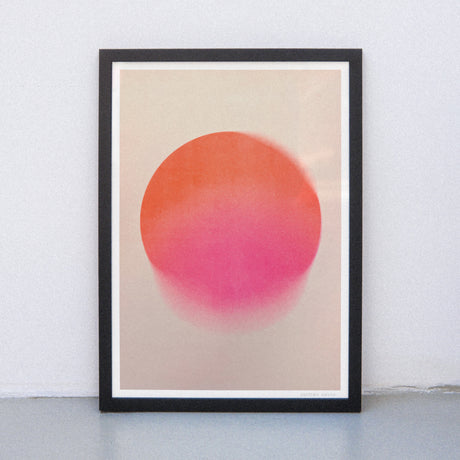 Edition SCHEE Melting Sun (DIN A3) | Edition SCHEE | Risographie
