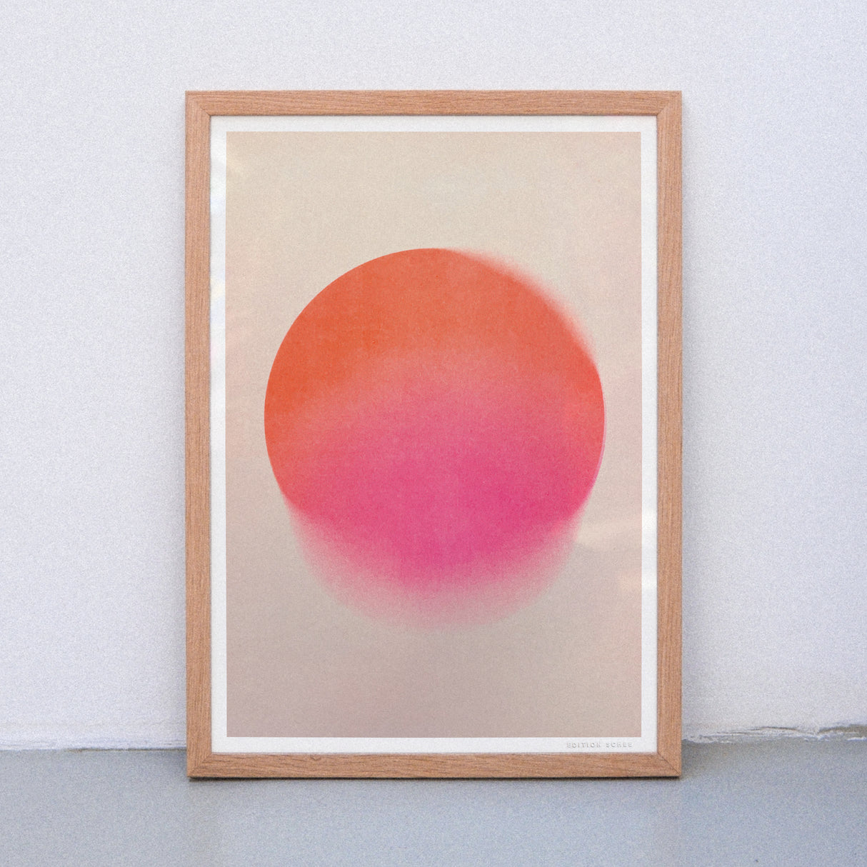 Edition SCHEE Melting Sun (DIN A3) | Edition SCHEE | Risographie