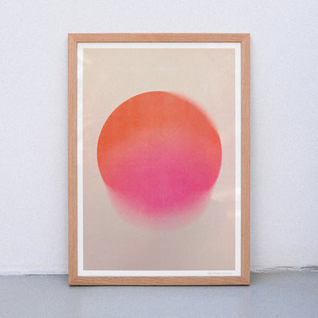 Edition SCHEE Melting Sun (DIN A3) | Edition SCHEE | Risographie