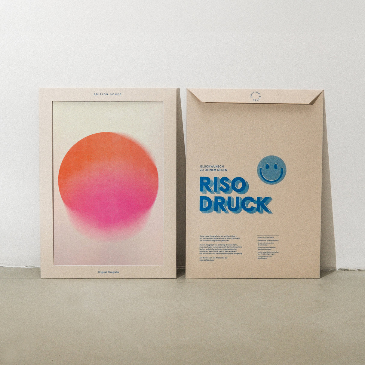 Edition SCHEE Melting Sun (DIN A3) | Edition SCHEE | Risographie