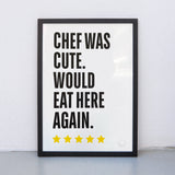 Edition SCHEE Cute Chef (DIN A3) | Edition SCHEE | Siebdruck
