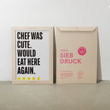 Edition SCHEE Cute Chef (DIN A3) | Edition SCHEE | Siebdruck