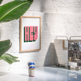 Edition SCHEE Hey (DIN A3) | Edition SCHEE | Siebdruck