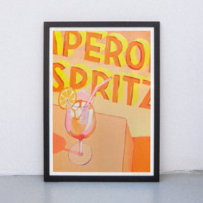Edition SCHEE Aperol Spritz (DIN A3) | Edition SCHEE | Risographie