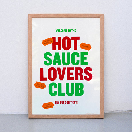 Edition SCHEE Hot Sauce Lovers (Din A3) | Edition SCHEE | Siebdruck