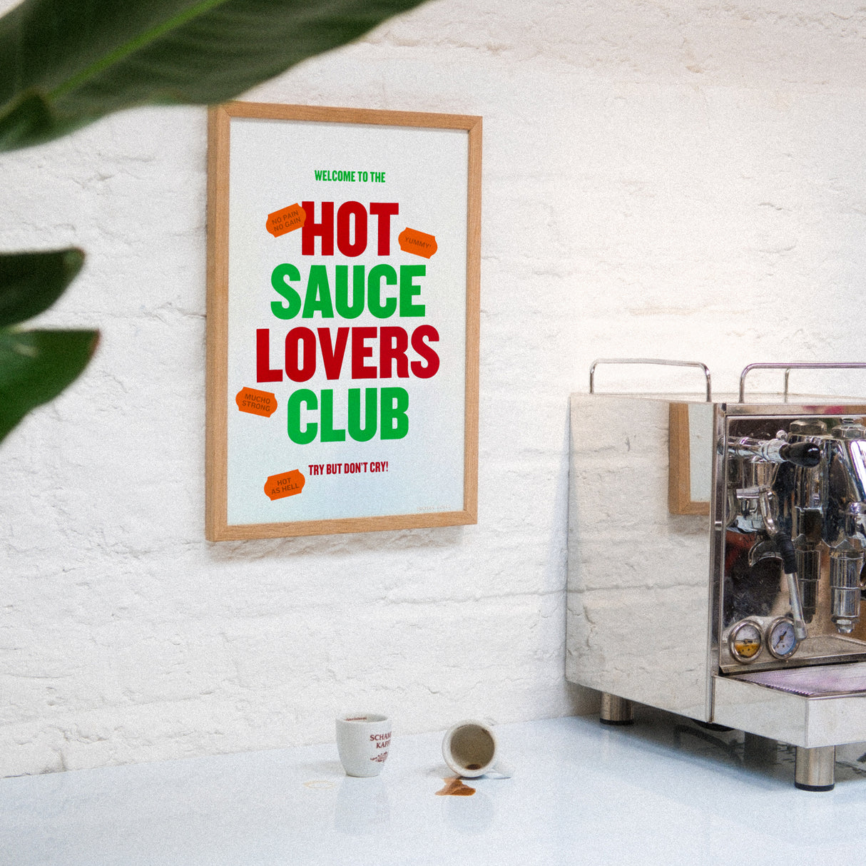 Edition SCHEE Hot Sauce Lovers (Din A3) | Edition SCHEE | Siebdruck