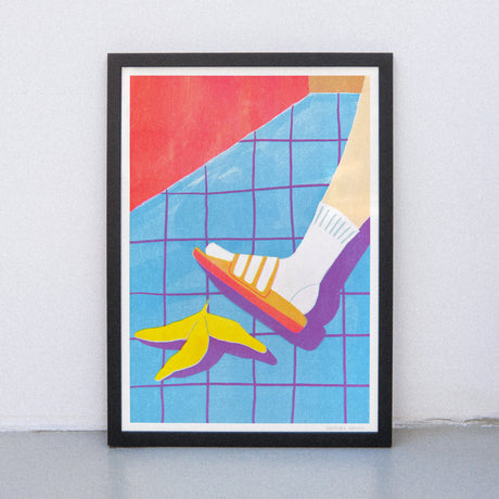 Edition SCHEE Snapshot 1 - Banana (DIN A3) | Edition SCHEE | Risographie