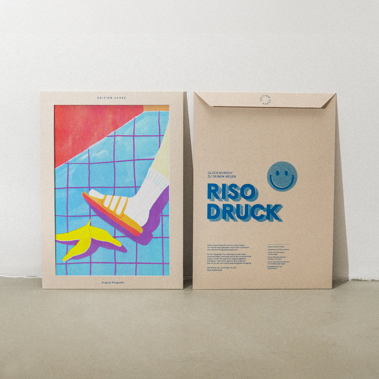 Edition SCHEE Snapshot 1 - Banana (DIN A3) | Edition SCHEE | Risographie