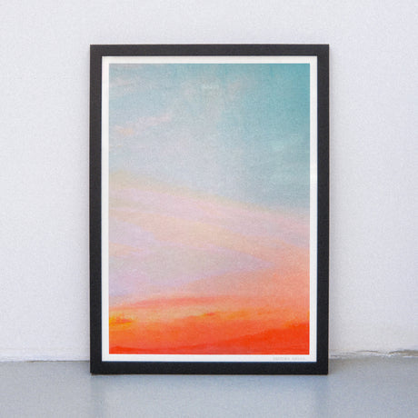 Edition SCHEE Fluorescent Sky (Din A3) | Edition SCHEE | Risographie