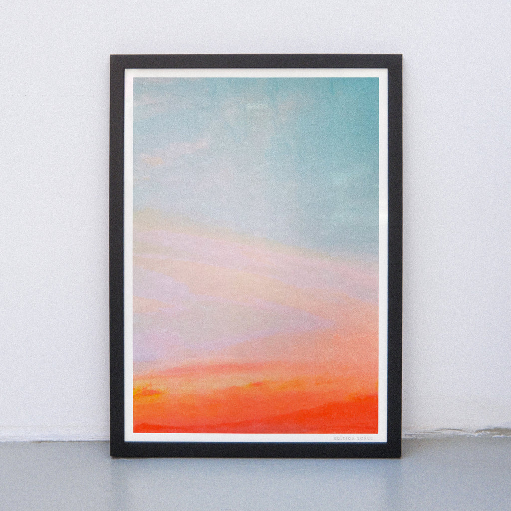 Edition SCHEE Fluorescent Sky (Din A3) | Edition SCHEE | Risographie
