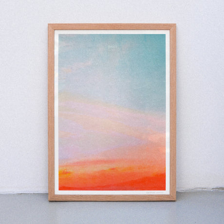 Edition SCHEE Fluorescent Sky (Din A3) | Edition SCHEE | Risographie