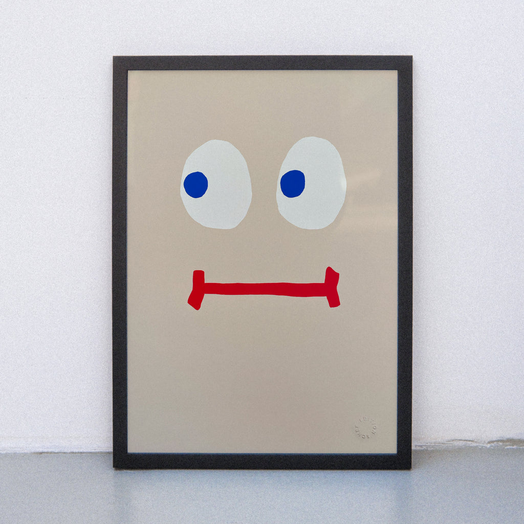 Edition SCHEE Face (DIN A3) | Edition SCHEE | Siebdruck