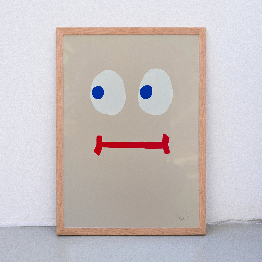 Edition SCHEE Face (DIN A3) | Edition SCHEE | Siebdruck