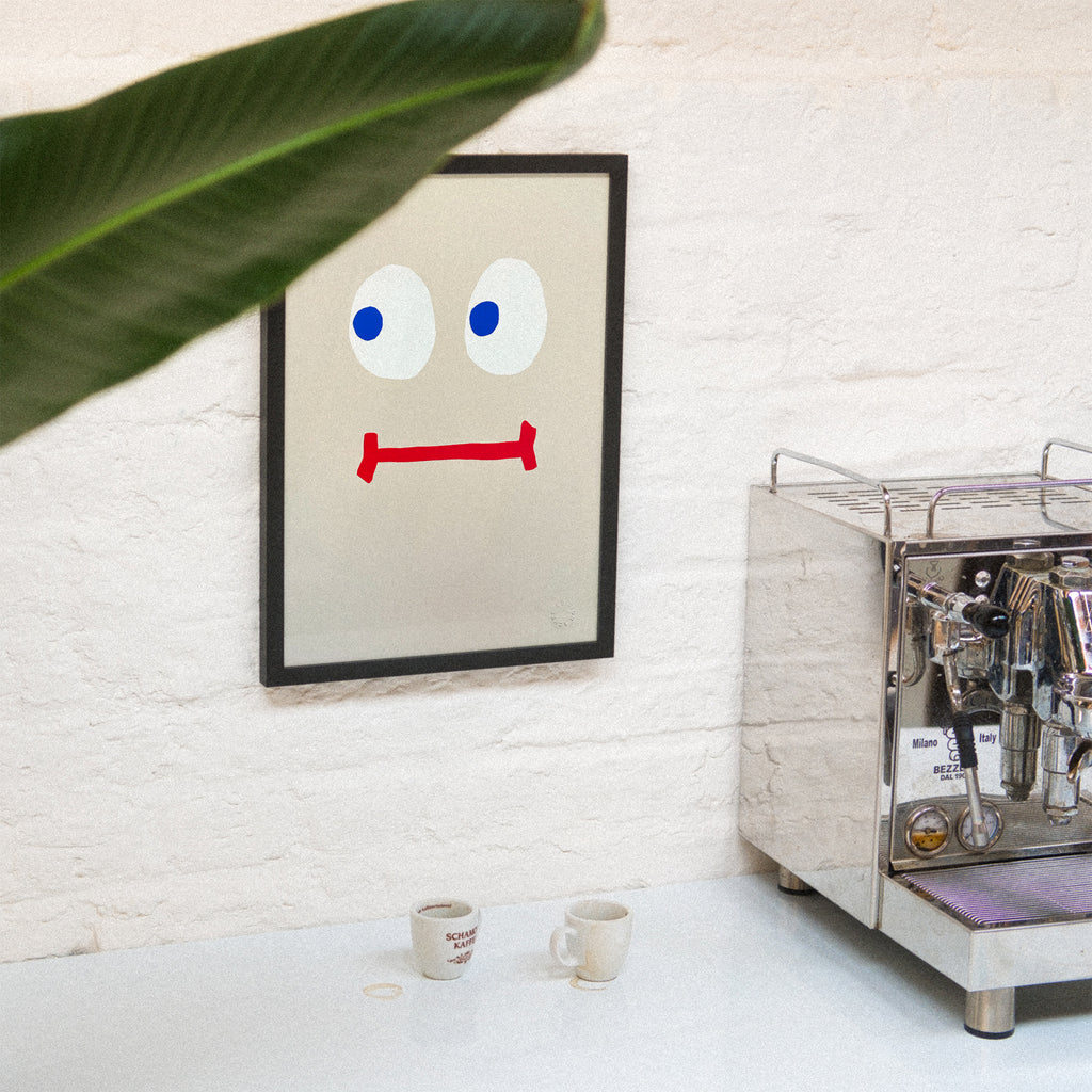 Edition SCHEE Face (DIN A3) | Edition SCHEE | Siebdruck