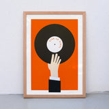 Edition SCHEE Viva La Vinyl (Din A3) | Edition SCHEE | Siebdruck