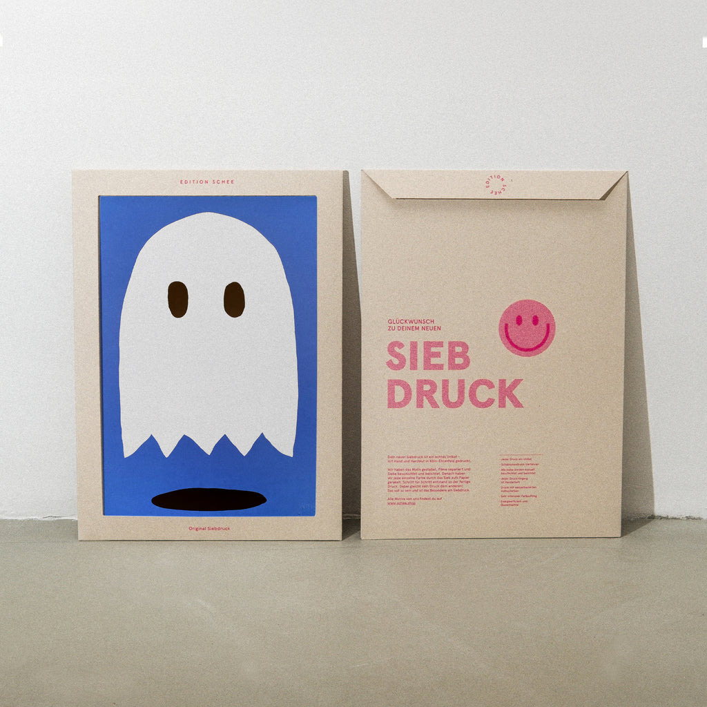 Edition SCHEE Ghost (DIN A3) | Edition SCHEE | Siebdruck