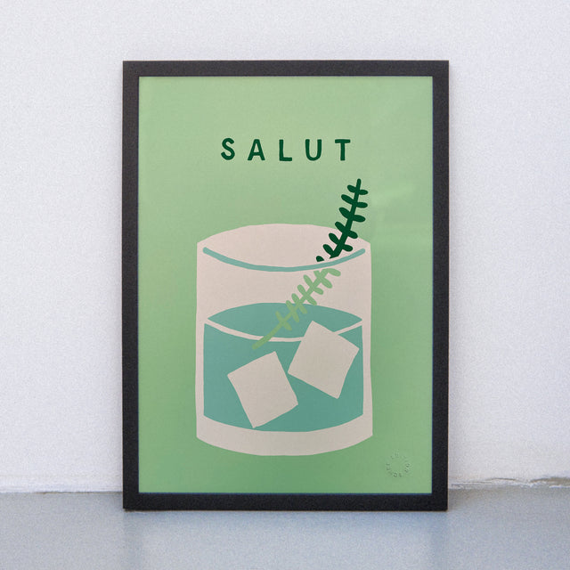 Edition SCHEE Salut (DIN A3) | Edition SCHEE | Siebdruck