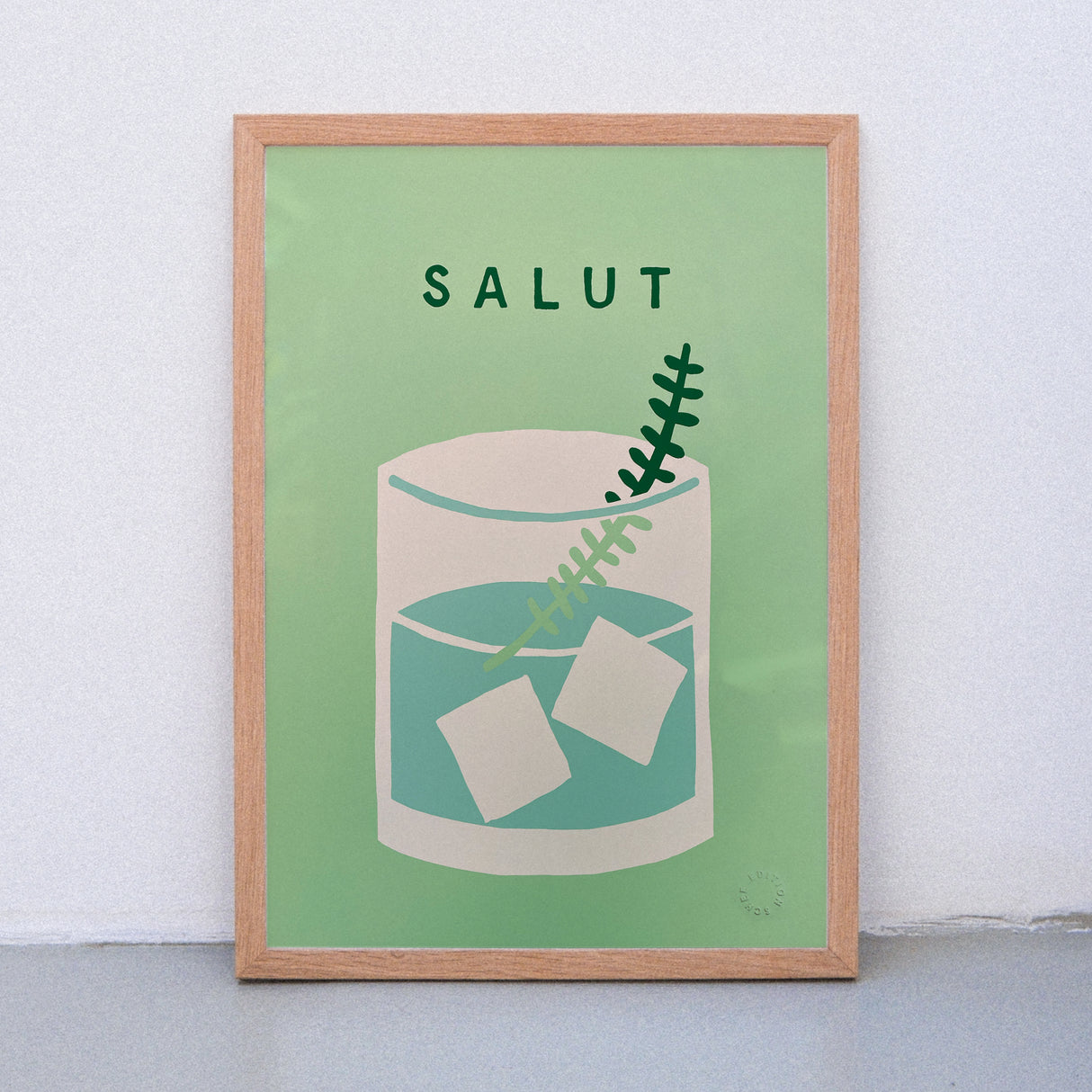 Edition SCHEE Salut (DIN A3) | Edition SCHEE | Siebdruck