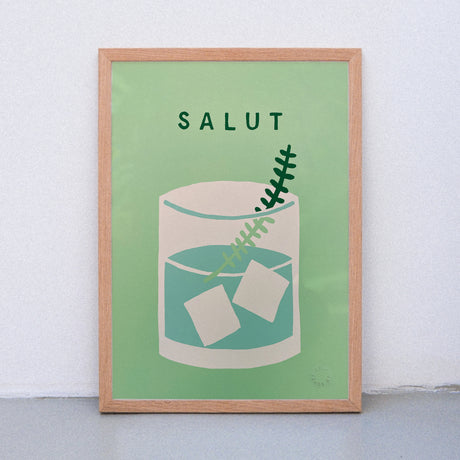 Edition SCHEE Salut (DIN A3) | Edition SCHEE | Siebdruck