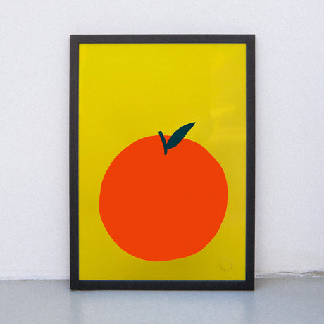 Edition SCHEE Mandarina (DIN A3) | Edition SCHEE | Siebdruck