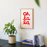 Edition SCHEE Oh La La (DIN A3) | Edition SCHEE | Siebdruck