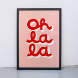 Edition SCHEE Oh La La (DIN A3) | Edition SCHEE | Siebdruck