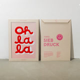 Edition SCHEE Oh La La (DIN A3) | Edition SCHEE | Siebdruck