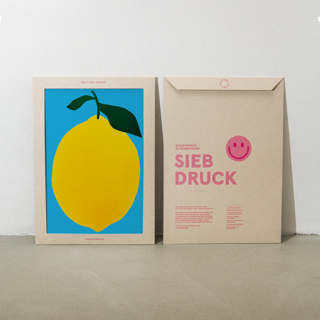 Edition SCHEE Limon (DIN A3) | Edition SCHEE | Siebdruck