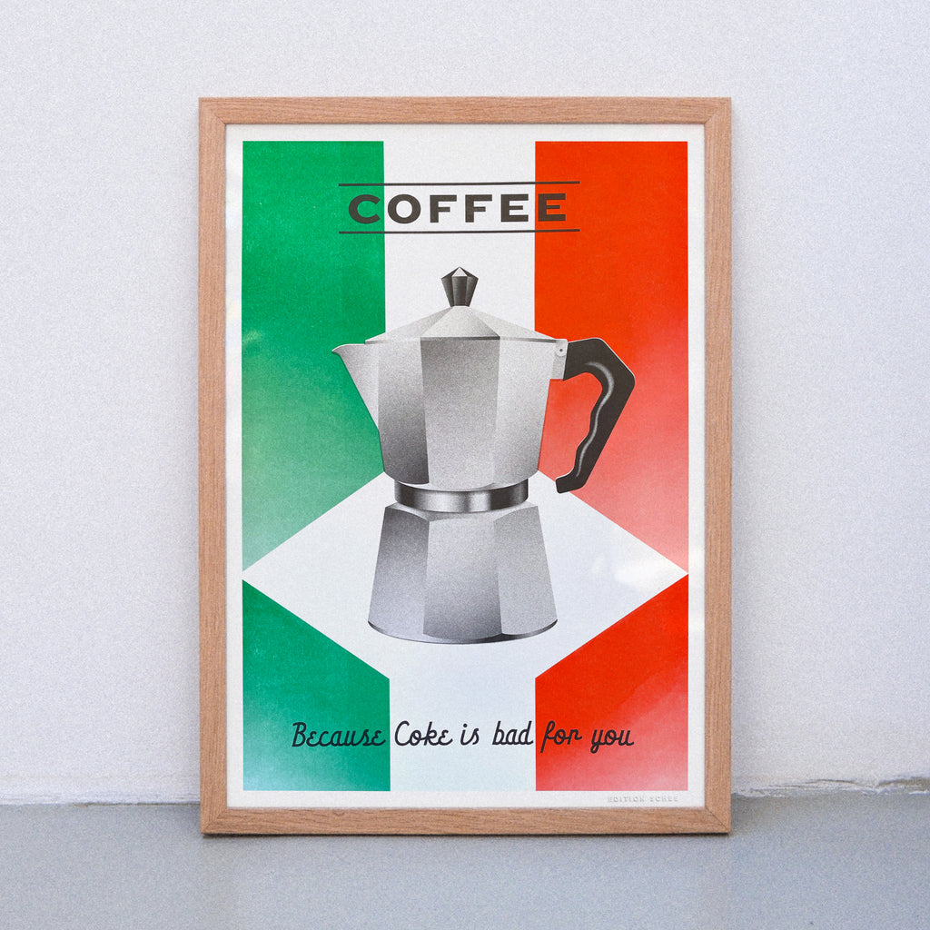 Edition SCHEE Coffee or Coke (Din A3) | Edition SCHEE | Risographie