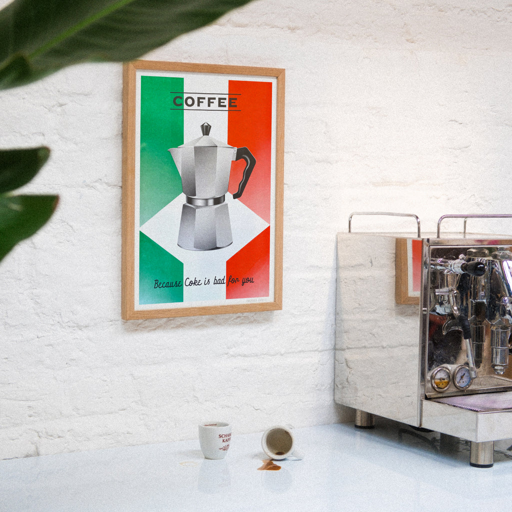 Edition SCHEE Coffee or Coke (Din A3) | Edition SCHEE | Risographie