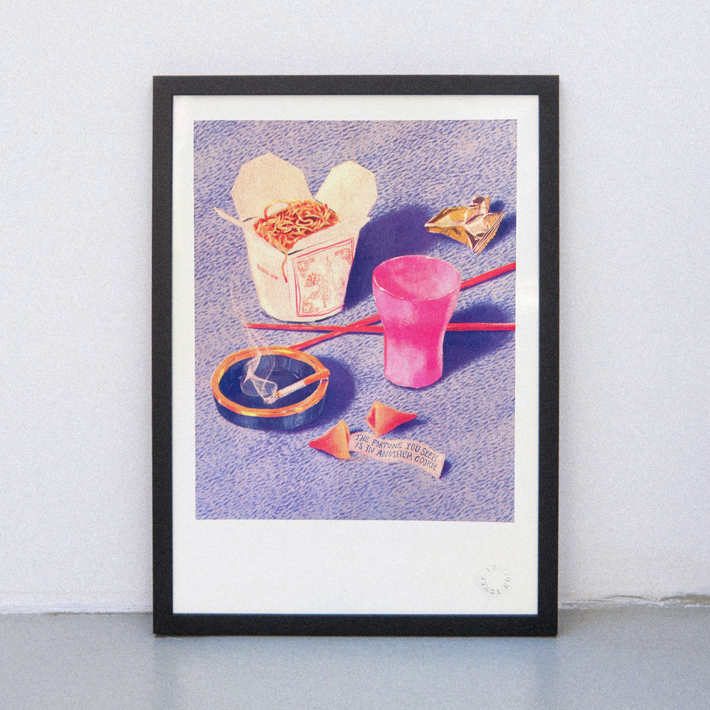 Edition SCHEE Fortune Cookie (Din A3) | Edition SCHEE | Risographie