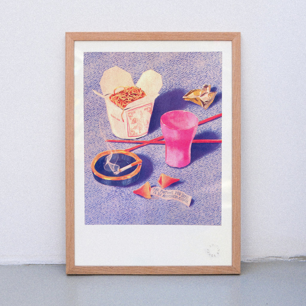 Edition SCHEE Fortune Cookie (Din A3) | Edition SCHEE | Risographie