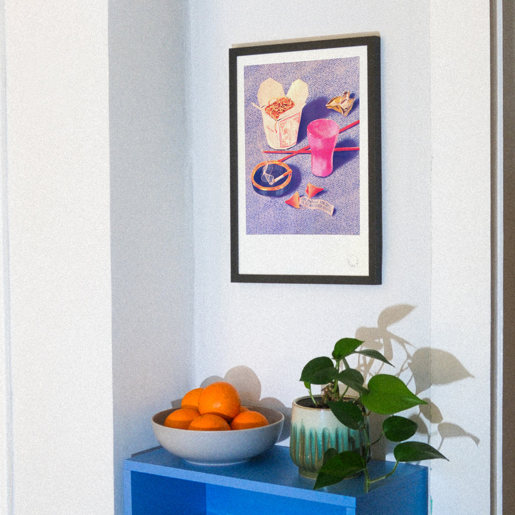 Edition SCHEE Fortune Cookie (Din A3) | Edition SCHEE | Risographie