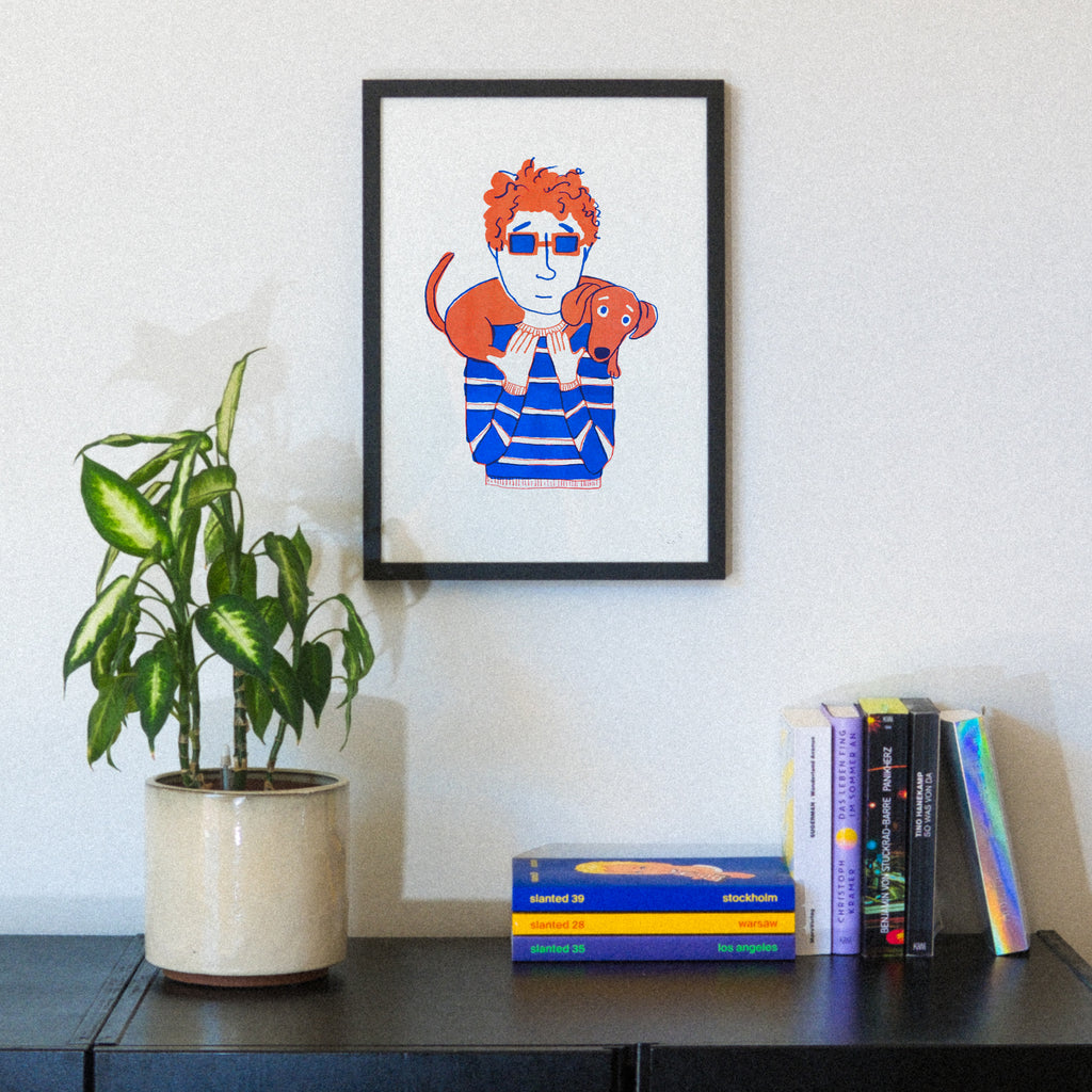 Edition SCHEE Dogman (Din A3) | Edition SCHEE | Risographie