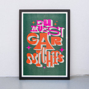 Edition SCHEE Du musst gar nichts (DIN A3) | Edition SCHEE | Risographie