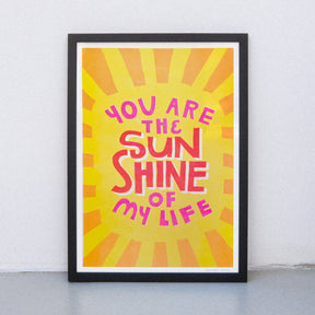 Edition SCHEE You are the sunshine (DIN A3) | Edition SCHEE | Risographie