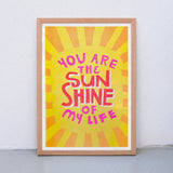 Edition SCHEE You are the sunshine (DIN A3) | Edition SCHEE | Risographie