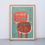 Edition SCHEE Less To Dos (DIN A3) | Edition SCHEE | Risographie