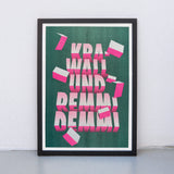 Edition SCHEE Krawall und Remmidemmi (DIN A3) | Edition SCHEE | Risographie