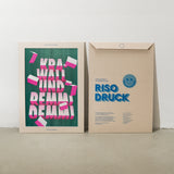 Edition SCHEE Krawall und Remmidemmi (DIN A3) | Edition SCHEE | Risographie