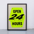 Edition SCHEE Open 24/7 (DIN A3) | Edition SCHEE | Siebdruck