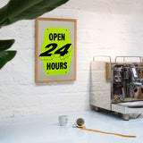 Edition SCHEE Open 24/7 (DIN A3) | Edition SCHEE | Siebdruck