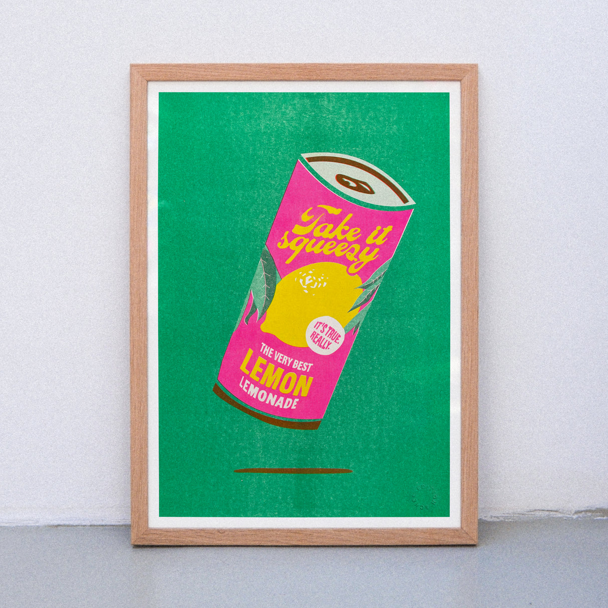 Edition SCHEE Lemon Lemonade (DIN A3) | Edition SCHEE | Risographie