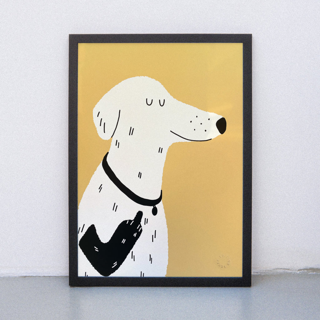 Edition SCHEE Woof You! (Din A3) | Edition SCHEE | Siebdruck