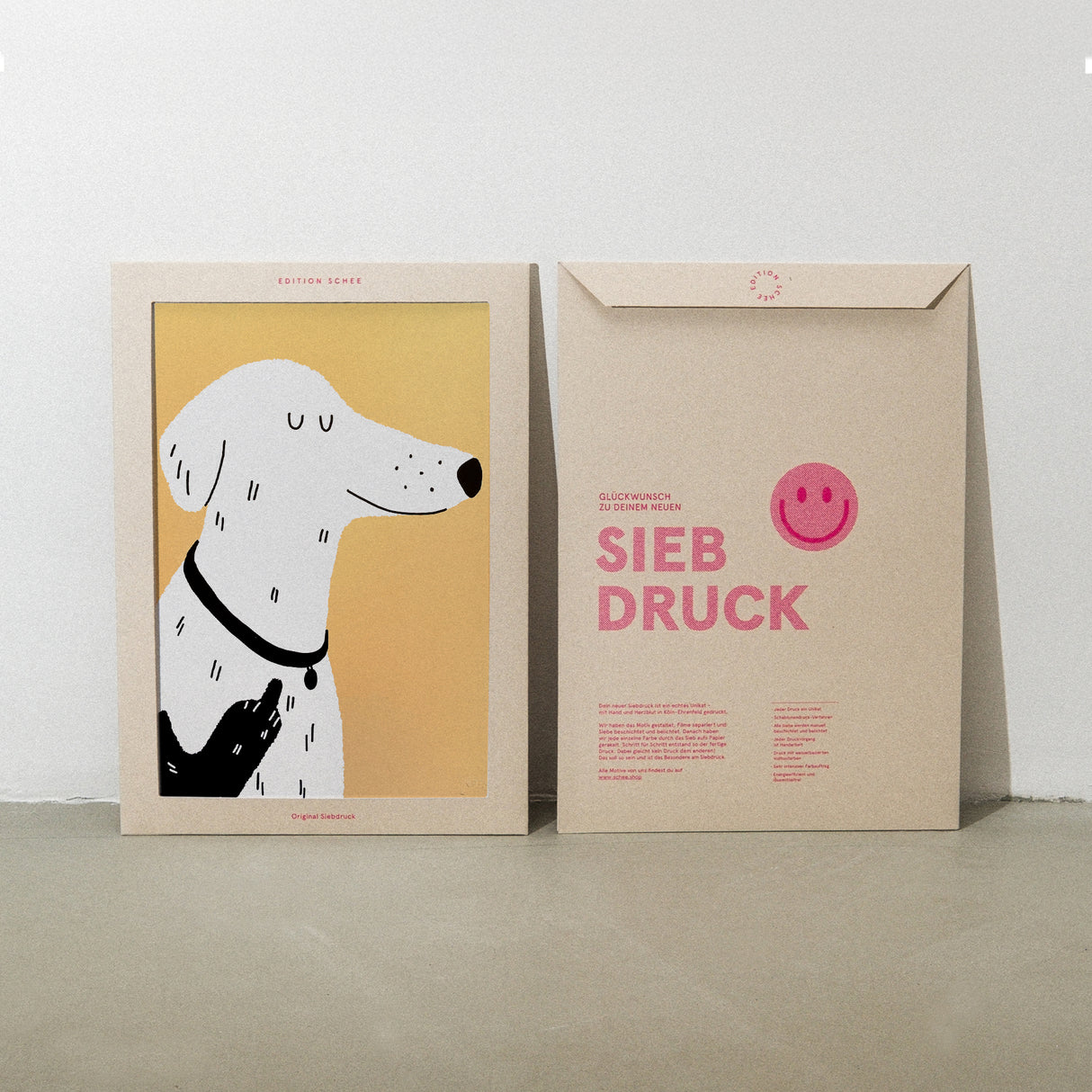 Edition SCHEE Woof You! (Din A3) | Edition SCHEE | Siebdruck